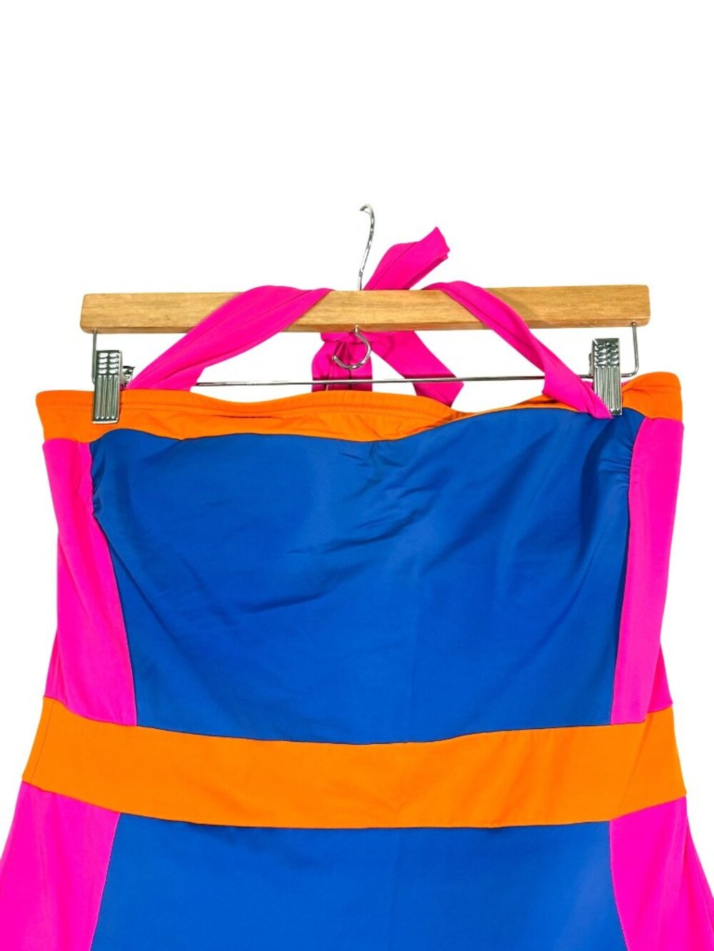 Boden Santorini Halterneck One Piece Swimsuit Size 12 - Picture 4 of 9